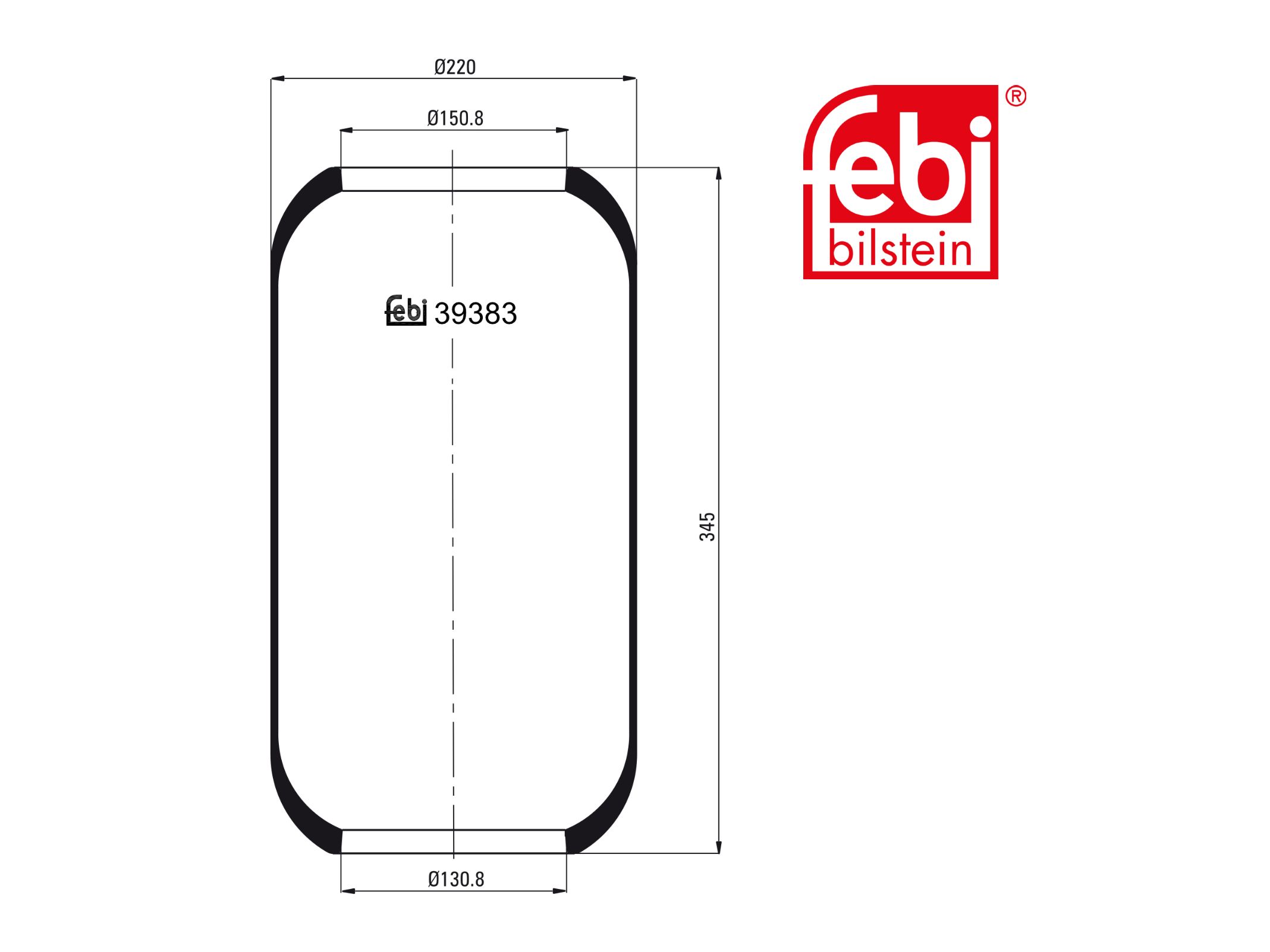 Въздух под Febi 3027271
