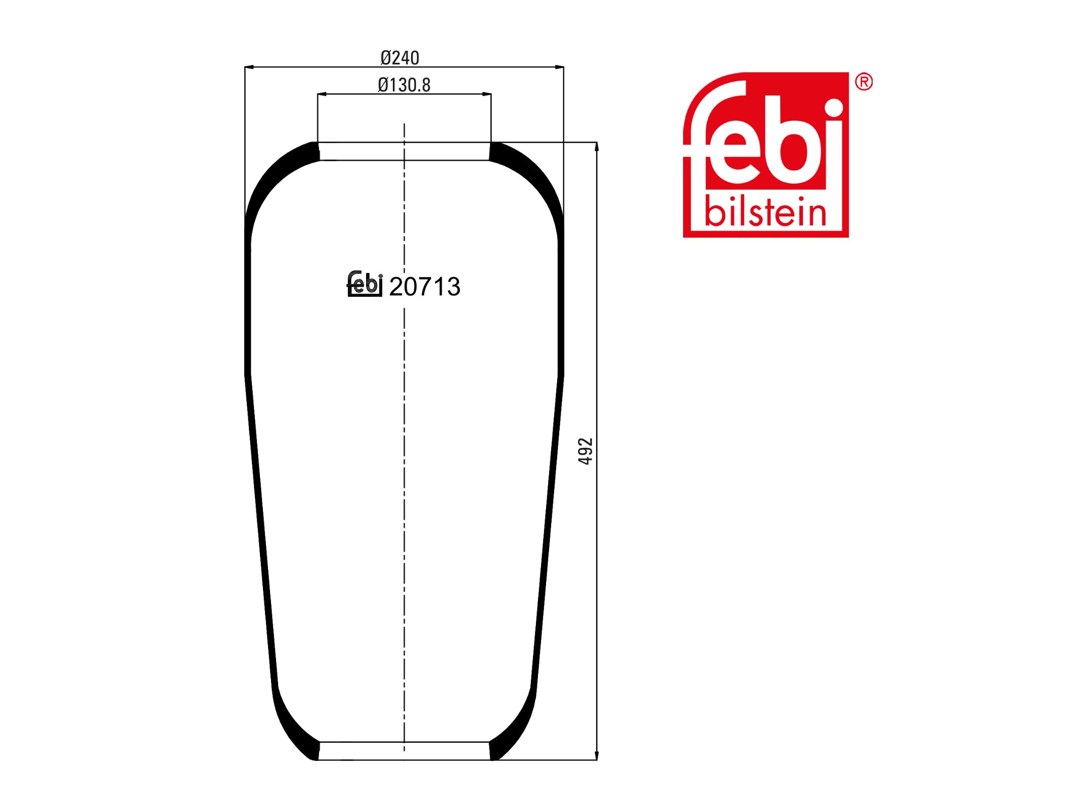 Air Bellows Febi 1590136