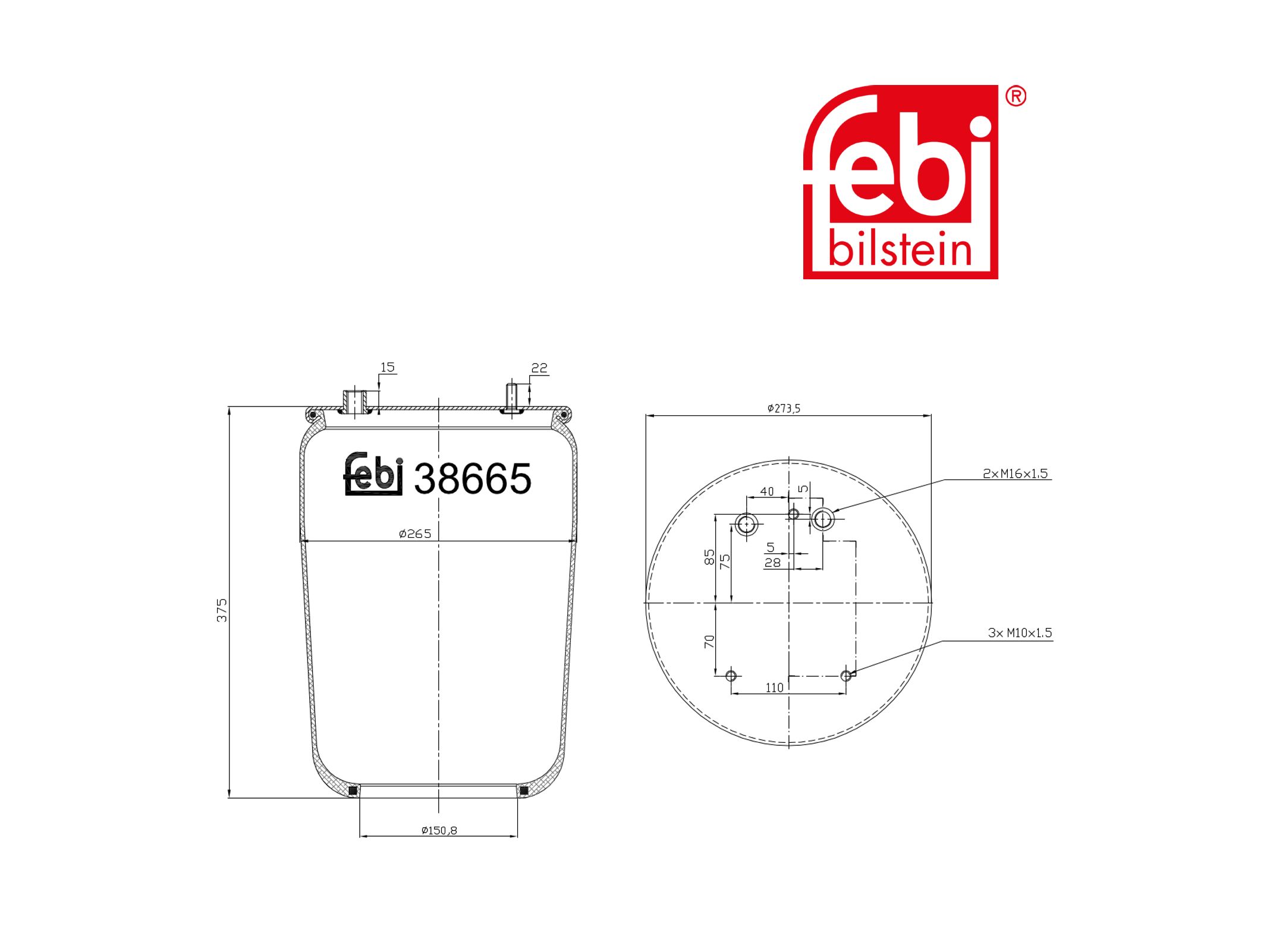 Zračni balonček Febi 513982