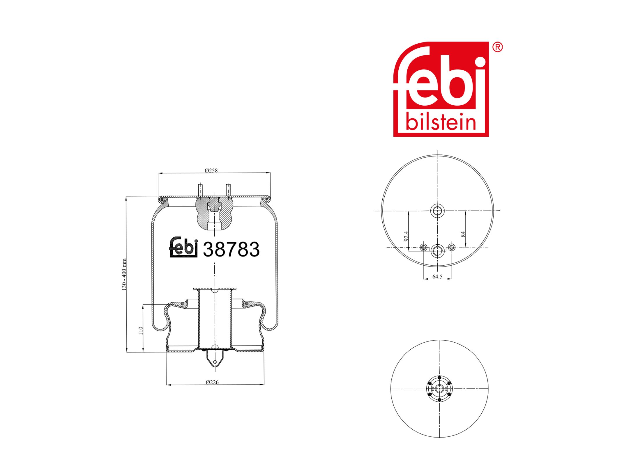 Pistón Febi 3178705