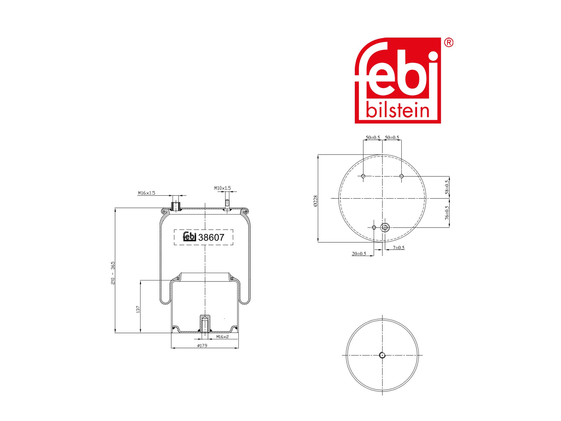 Въздух под Febi 1697 680