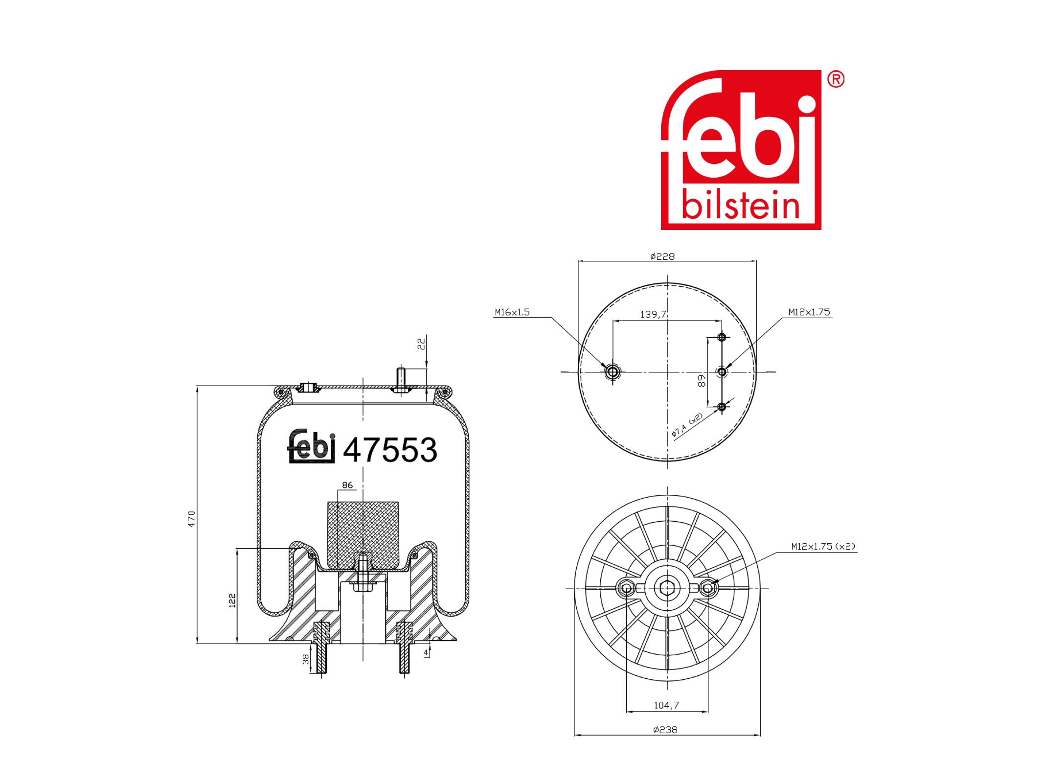 Въздух под Febi 1401484