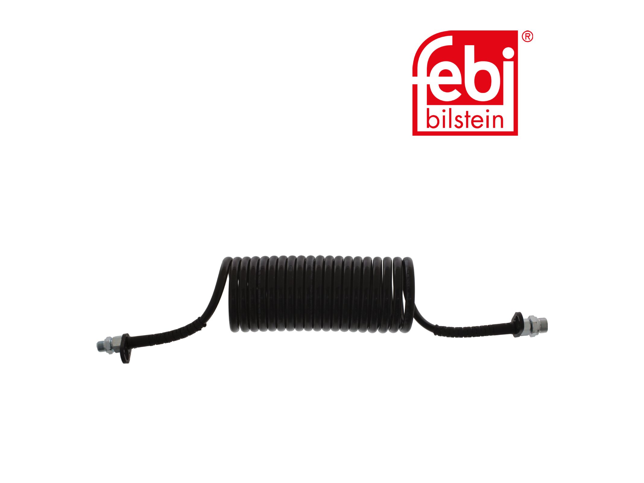 Luftspiralschlauch schwarz M22 Febi 81963400279