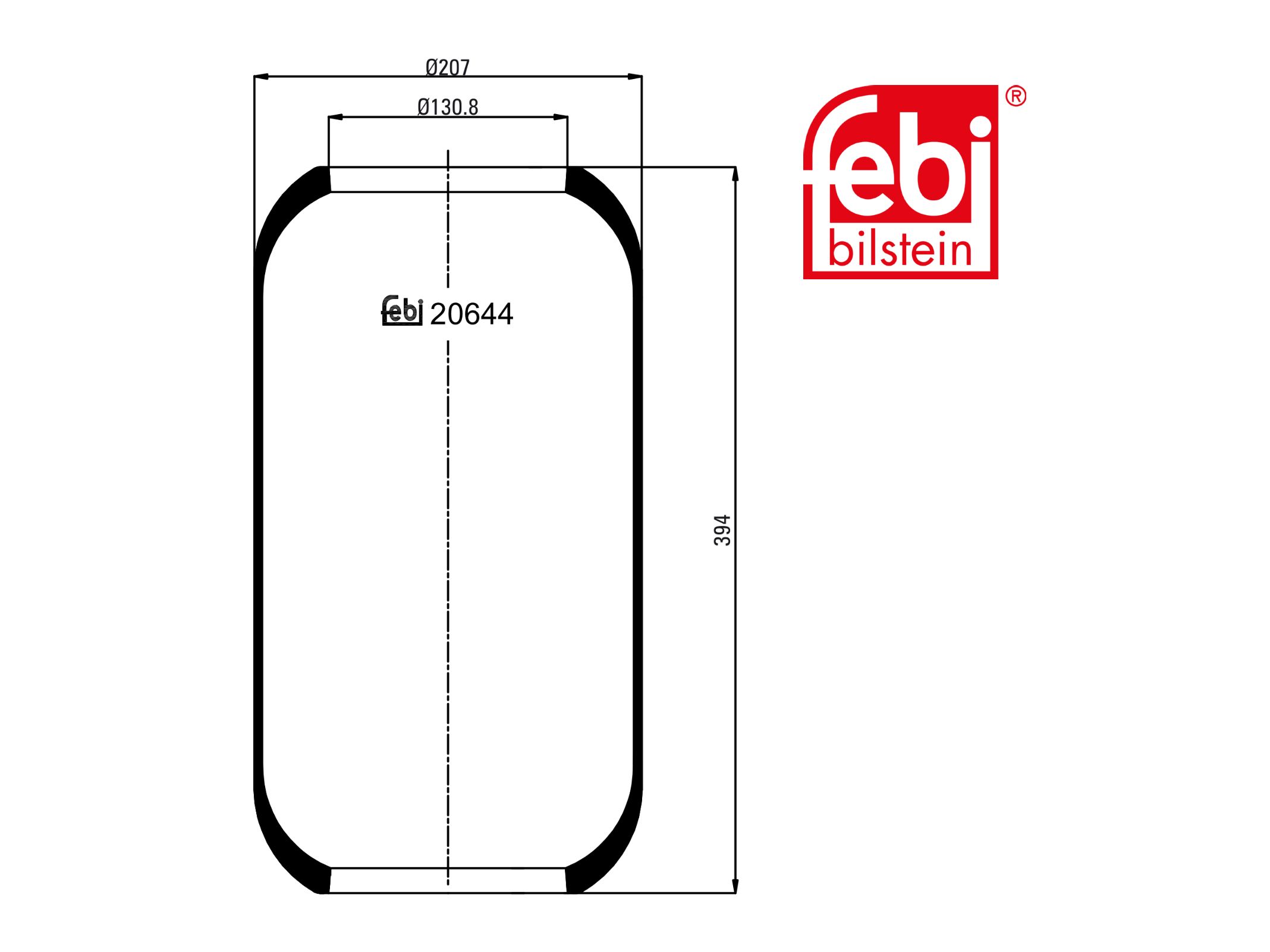 Zračni mehur Febi 81436010017