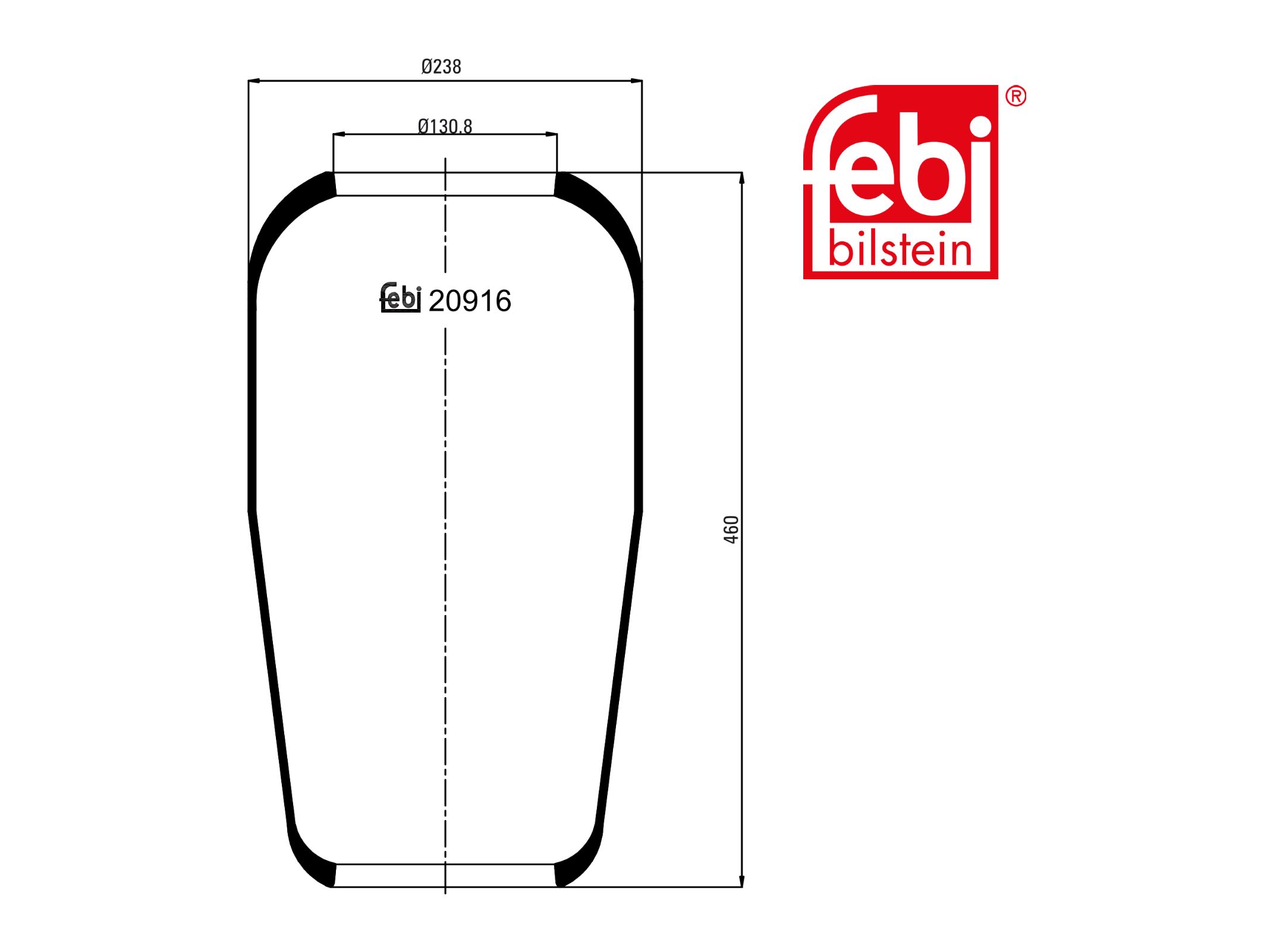 Zračni mehur Febi 81436010095