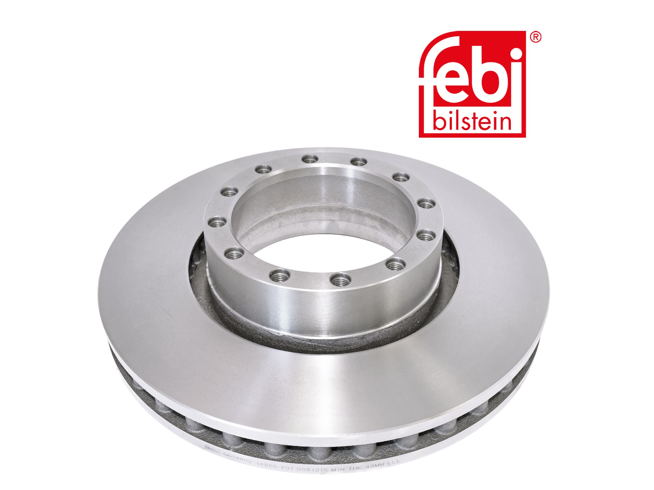 Brake disc Febi 0 0190 7631