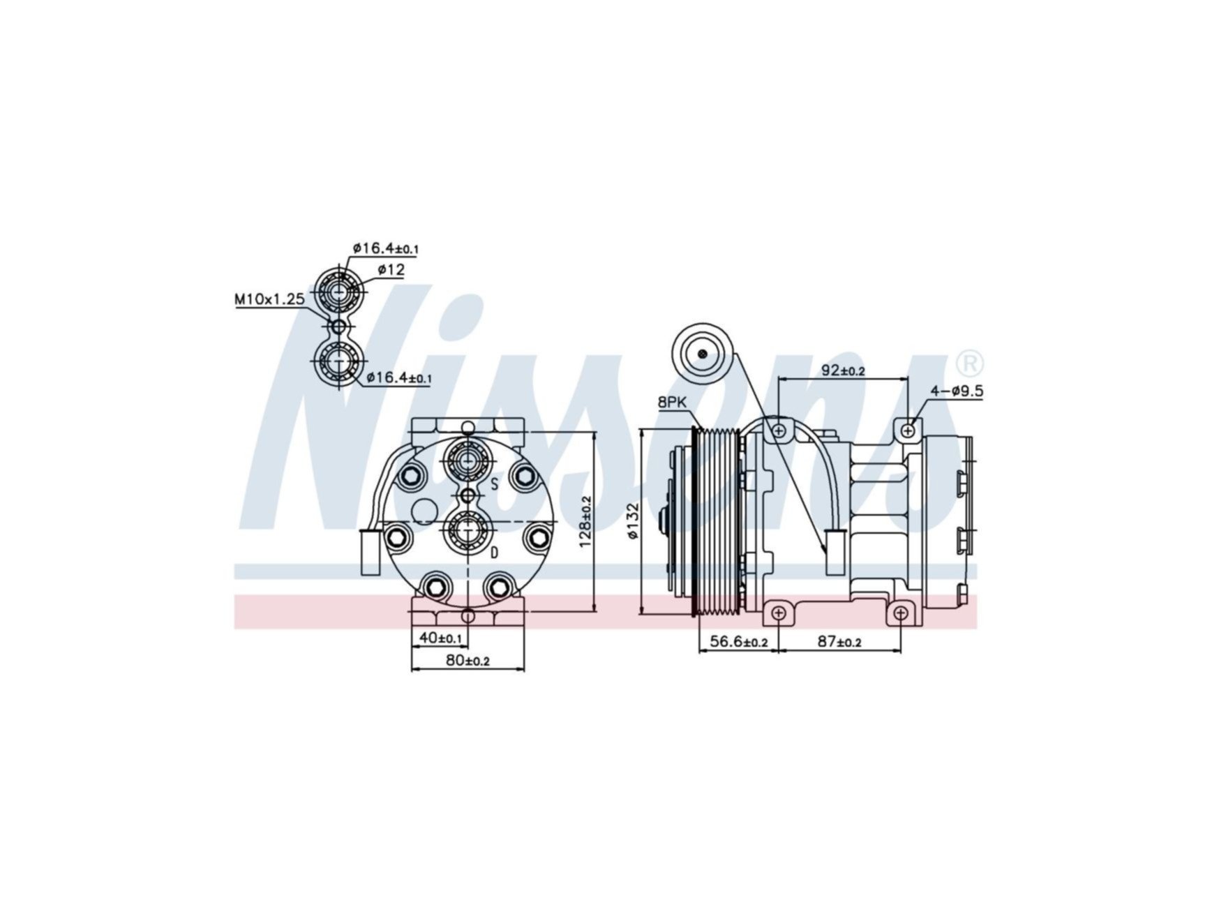 Compressor Nissens 5010563567