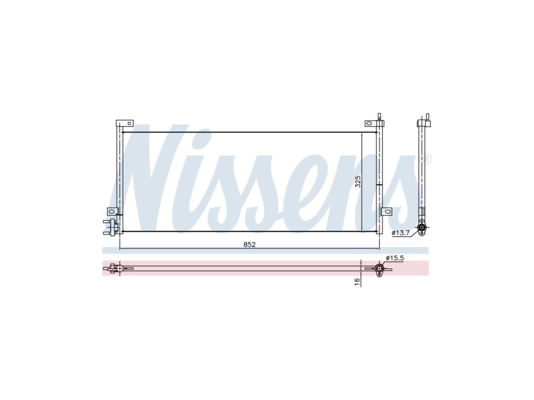 Condensator Nissens 21246033