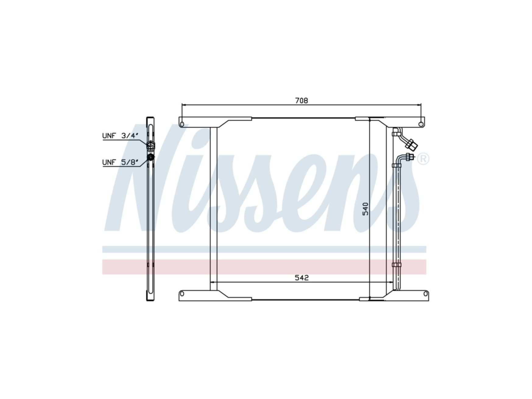 Kondensator Nissens 1321833