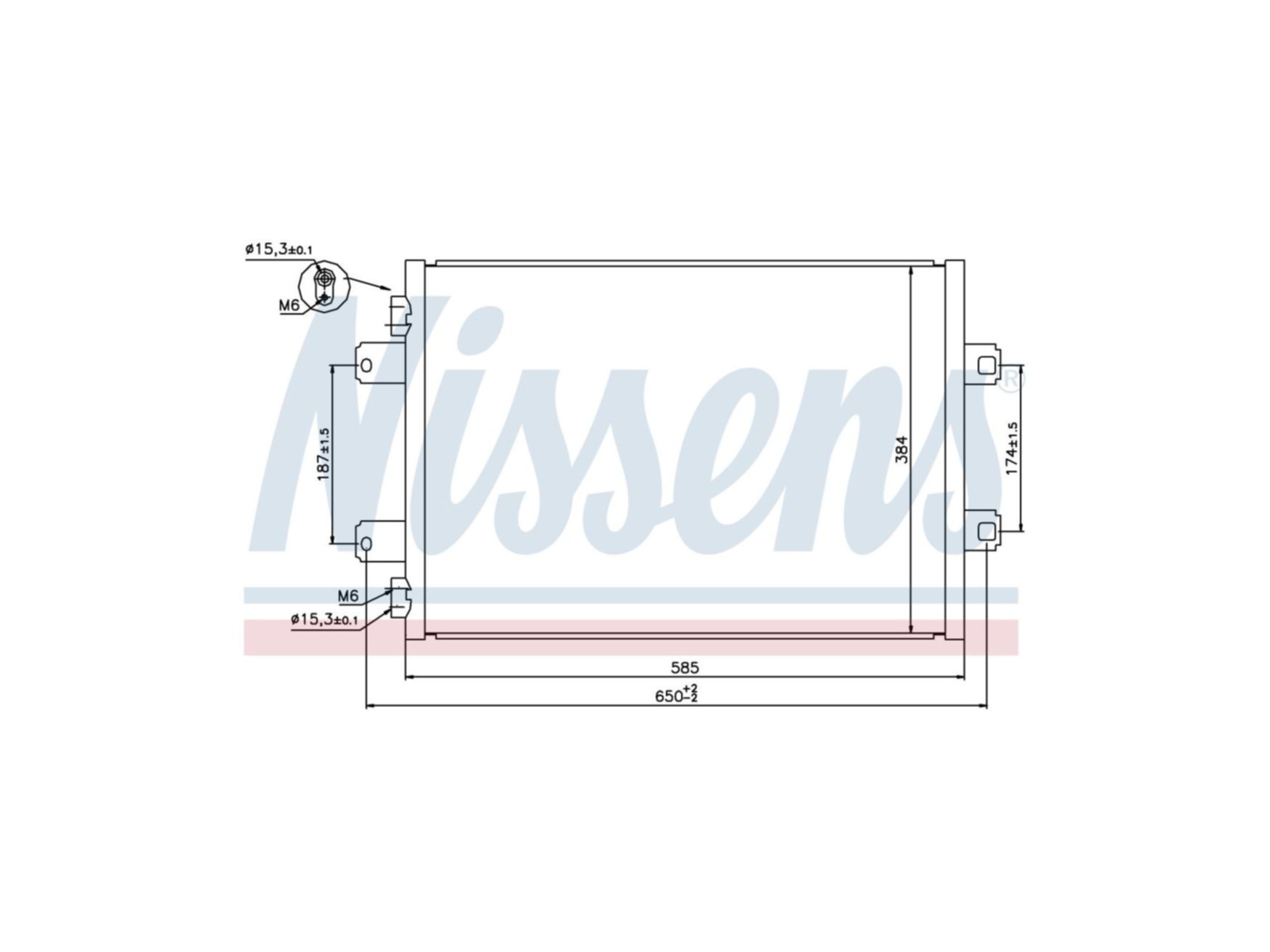 Condensator Nissens 5010514383