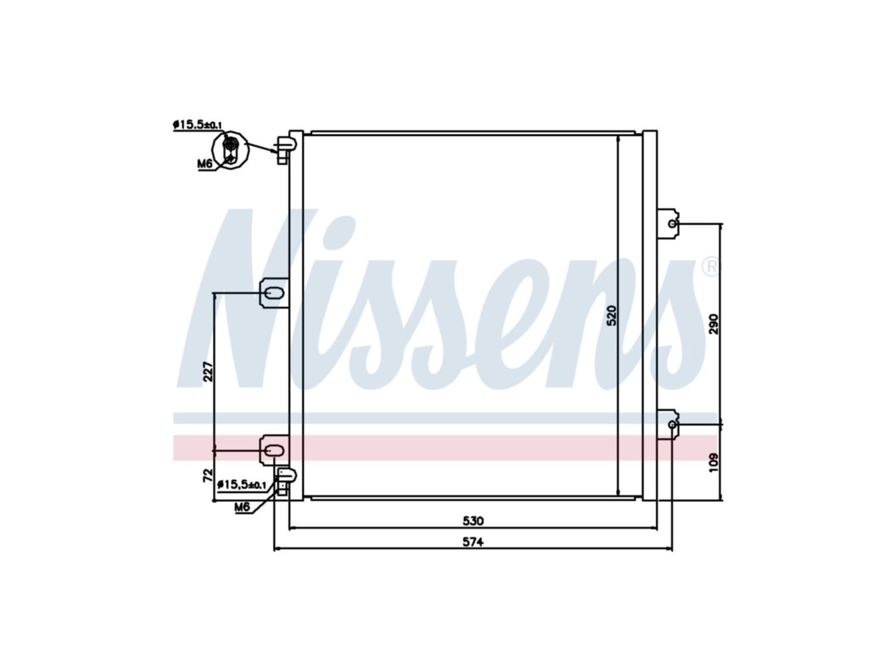 Condensator Nissens 5010514079