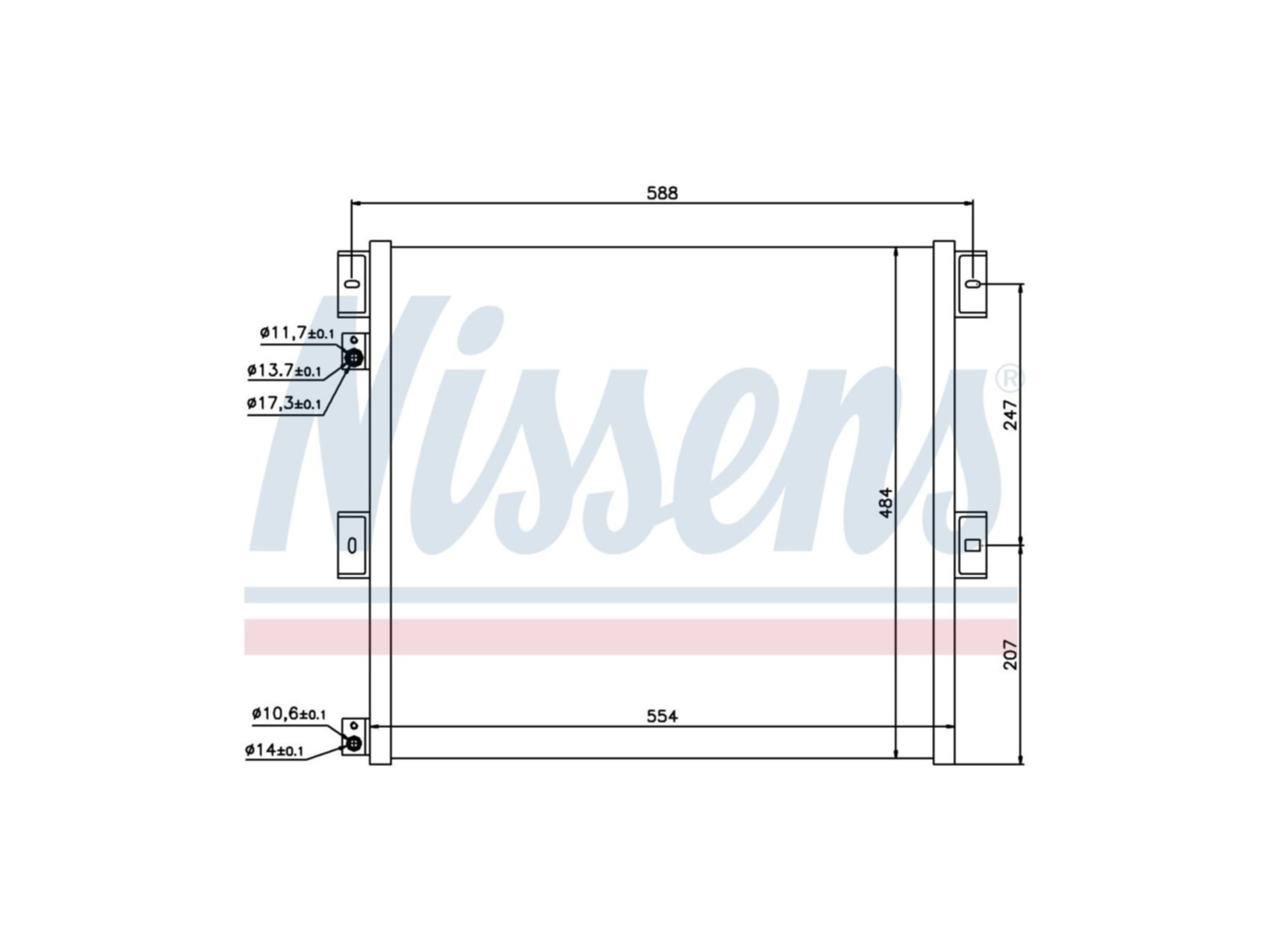 Condensator Nissens 20809759
