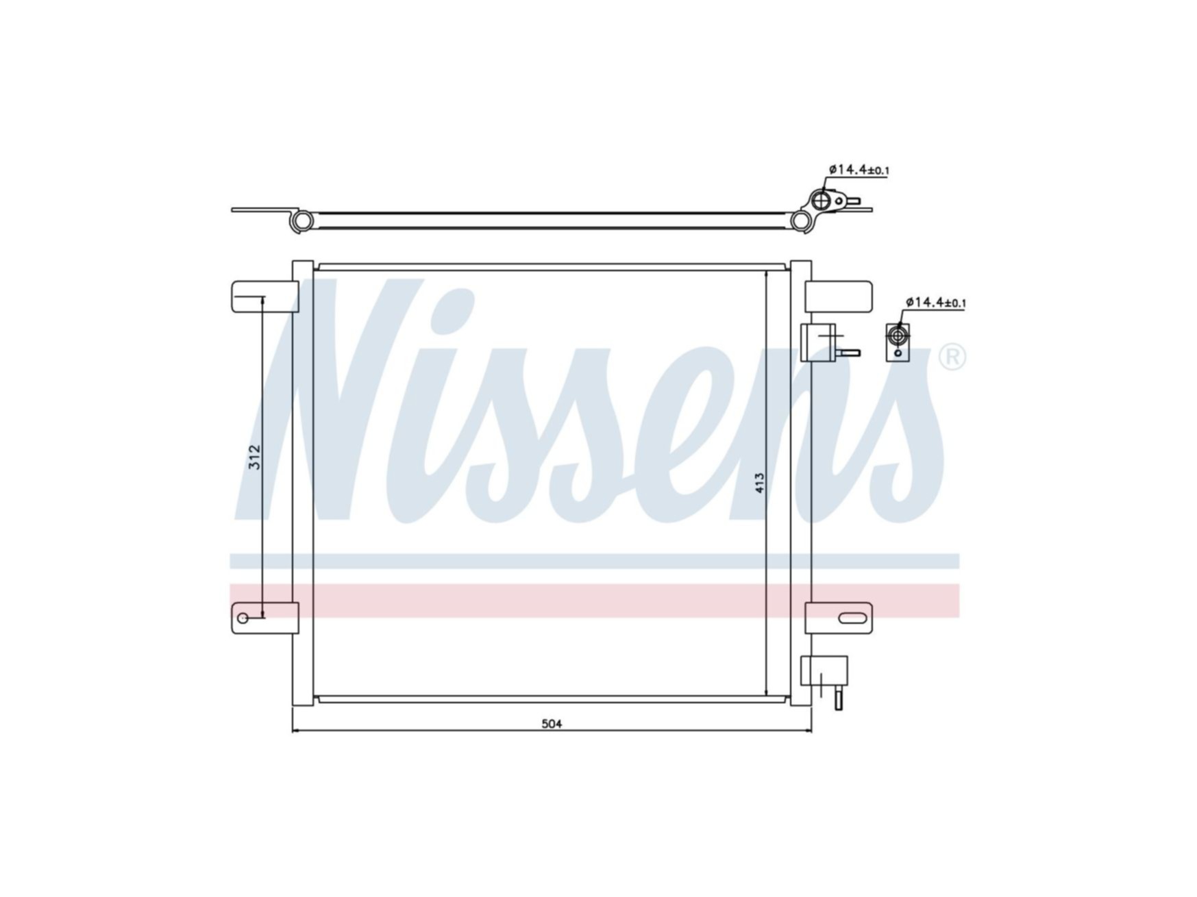 Condenseur Nissens 1400599