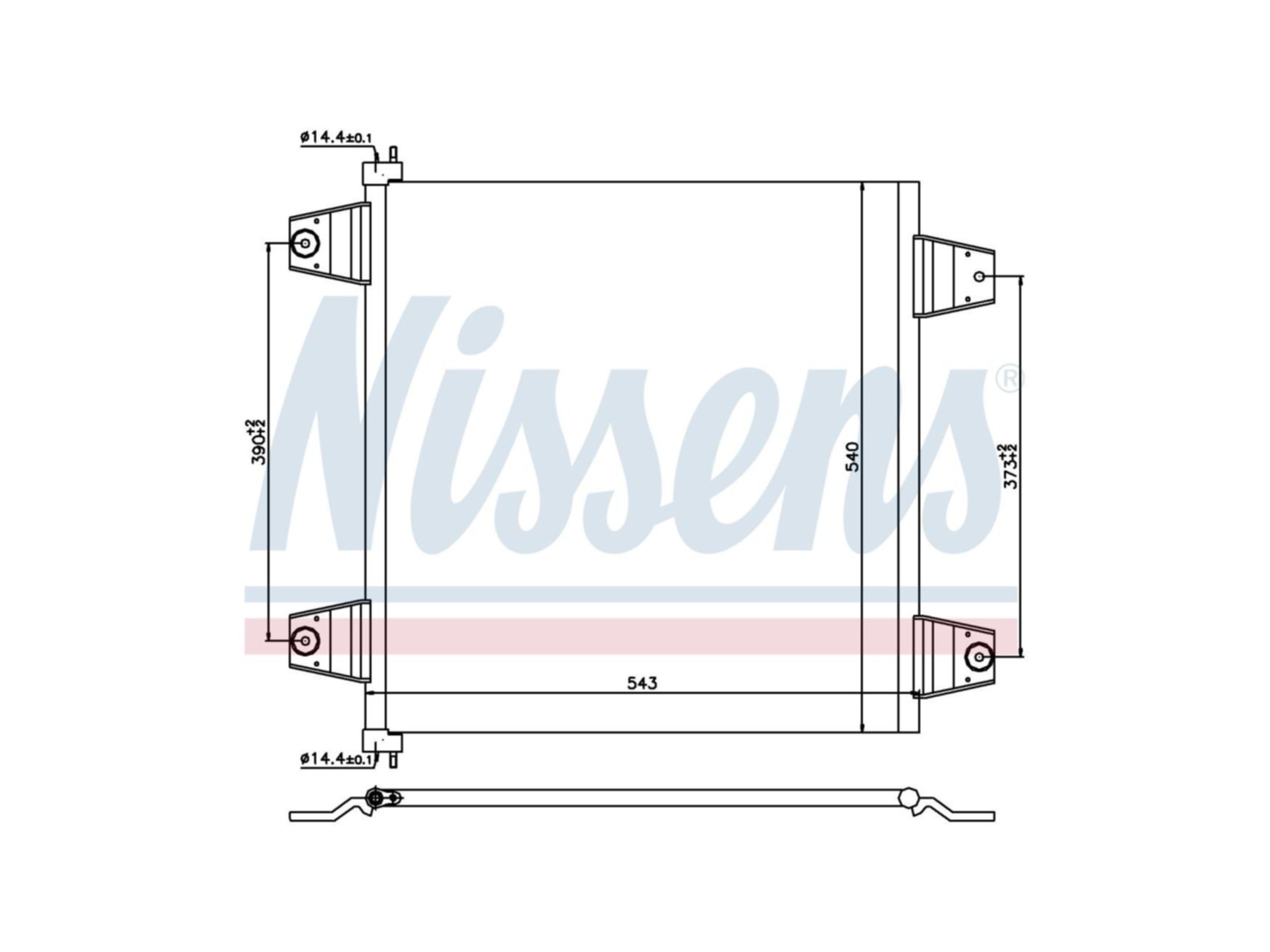 Kondensator Nissens 1629115