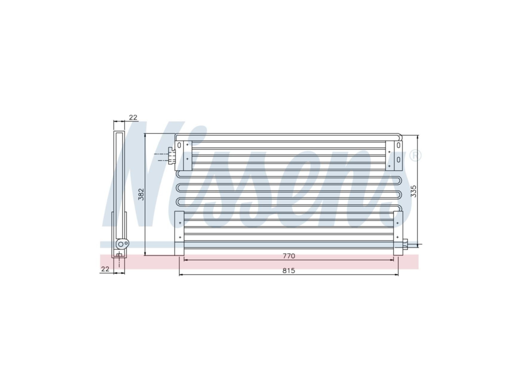 Kondensator Nissens 3962652