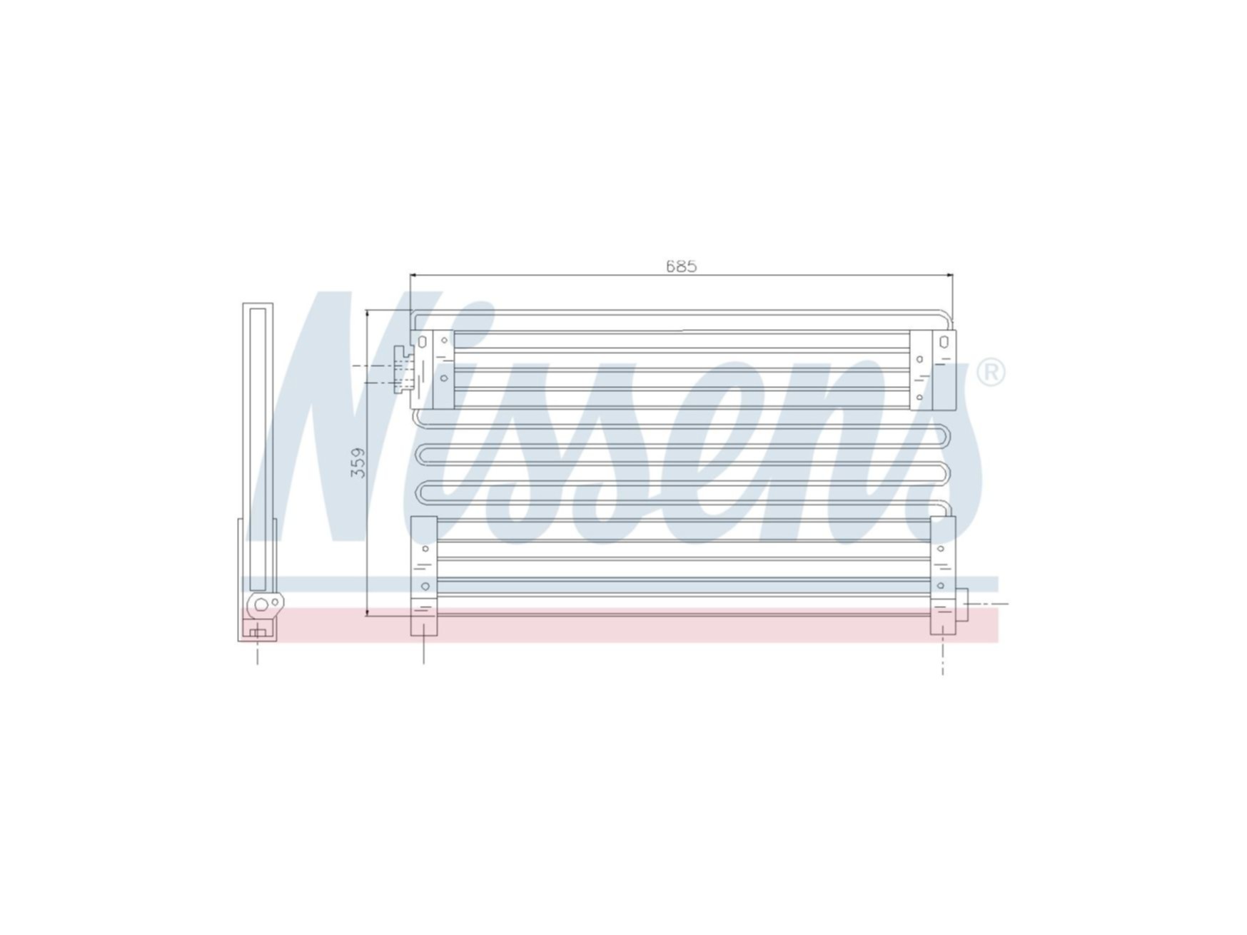 Condensator Nissens 3962651