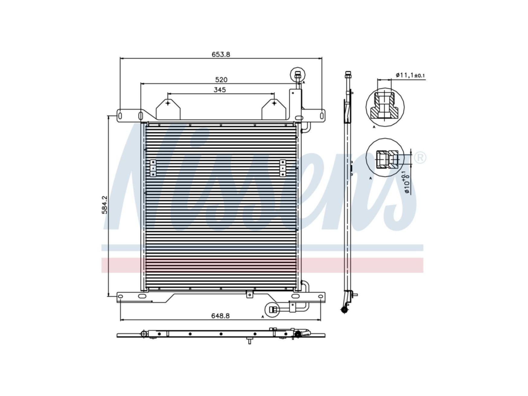 Condensator Nissens 1327759