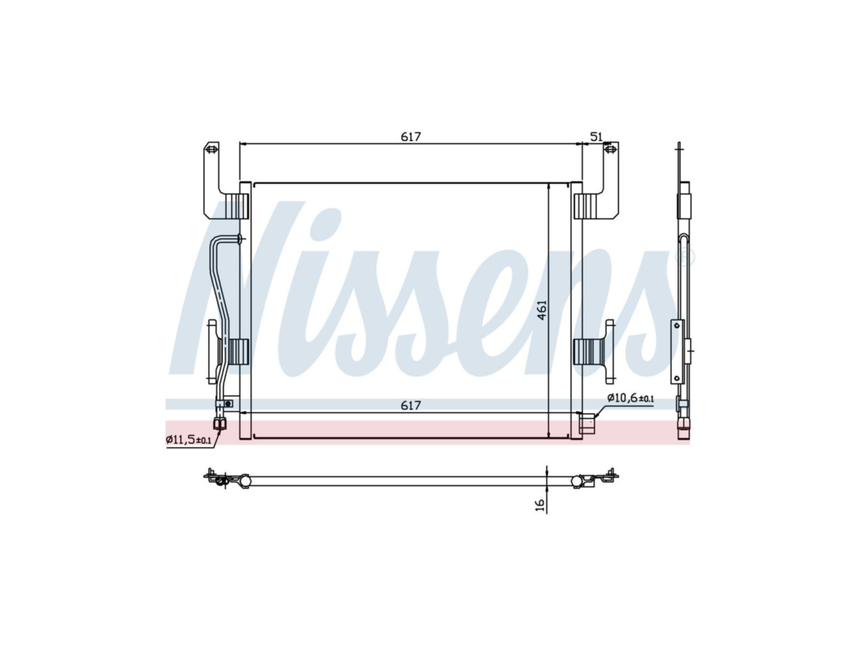 Condensator Nissens 5010230214
