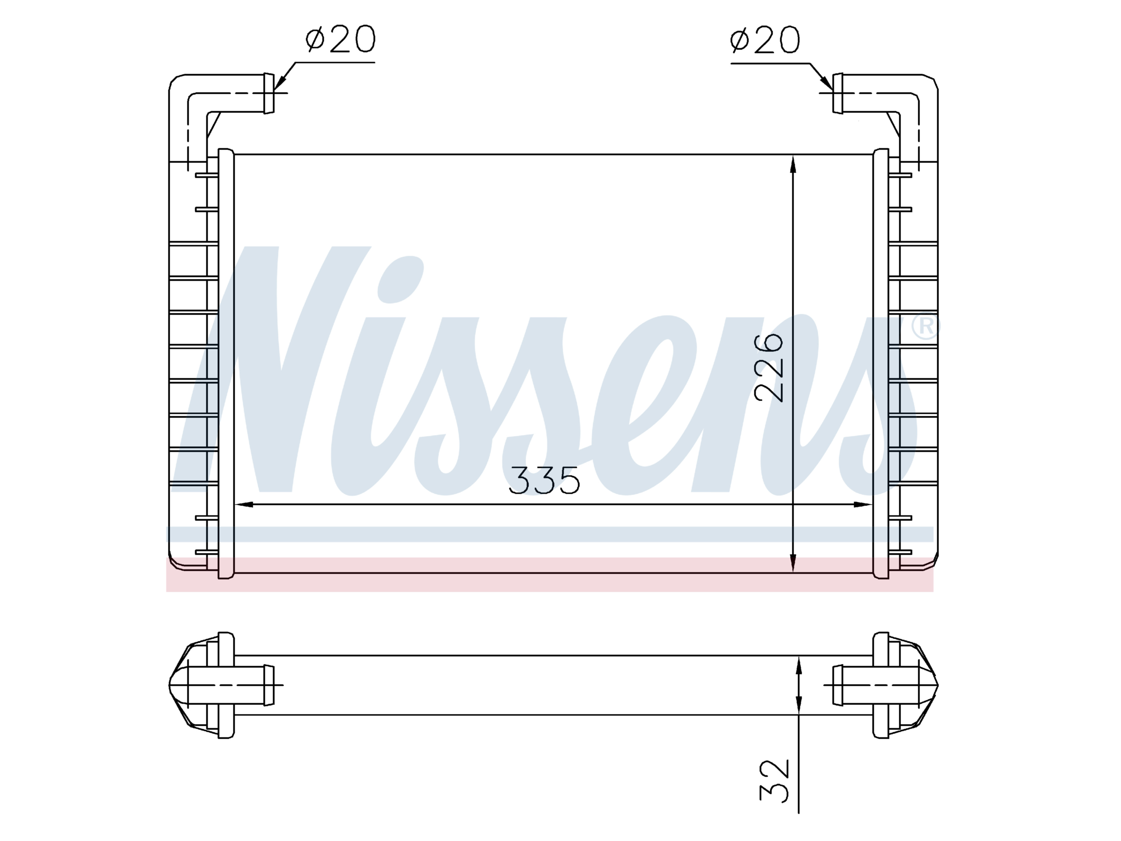 Gruppo climatizzazione Nissens 5000294090