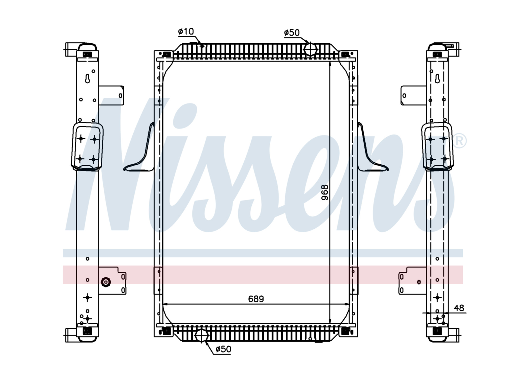 Radiator Nissens 5001858488
