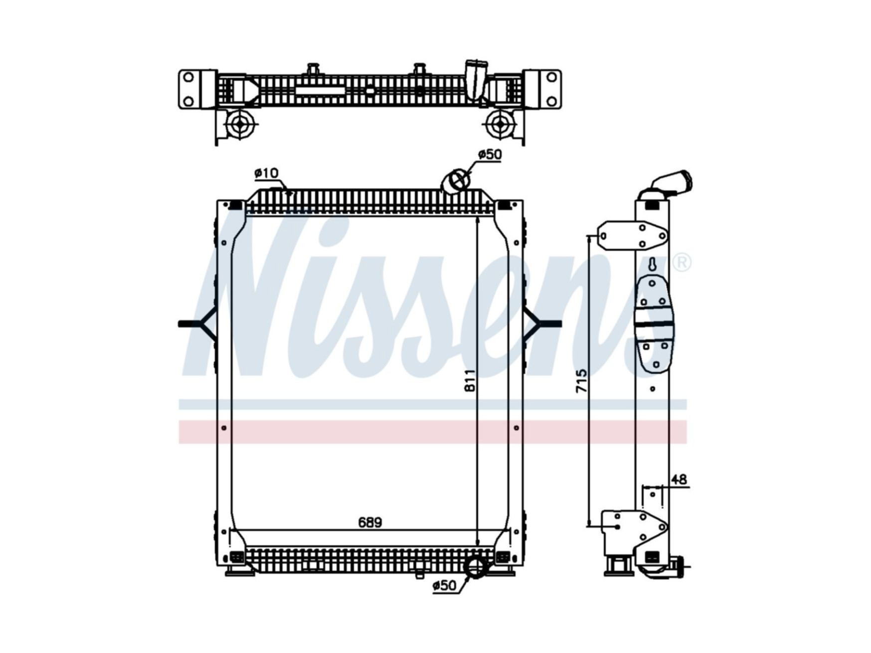 Radiator Nissens 5001868516