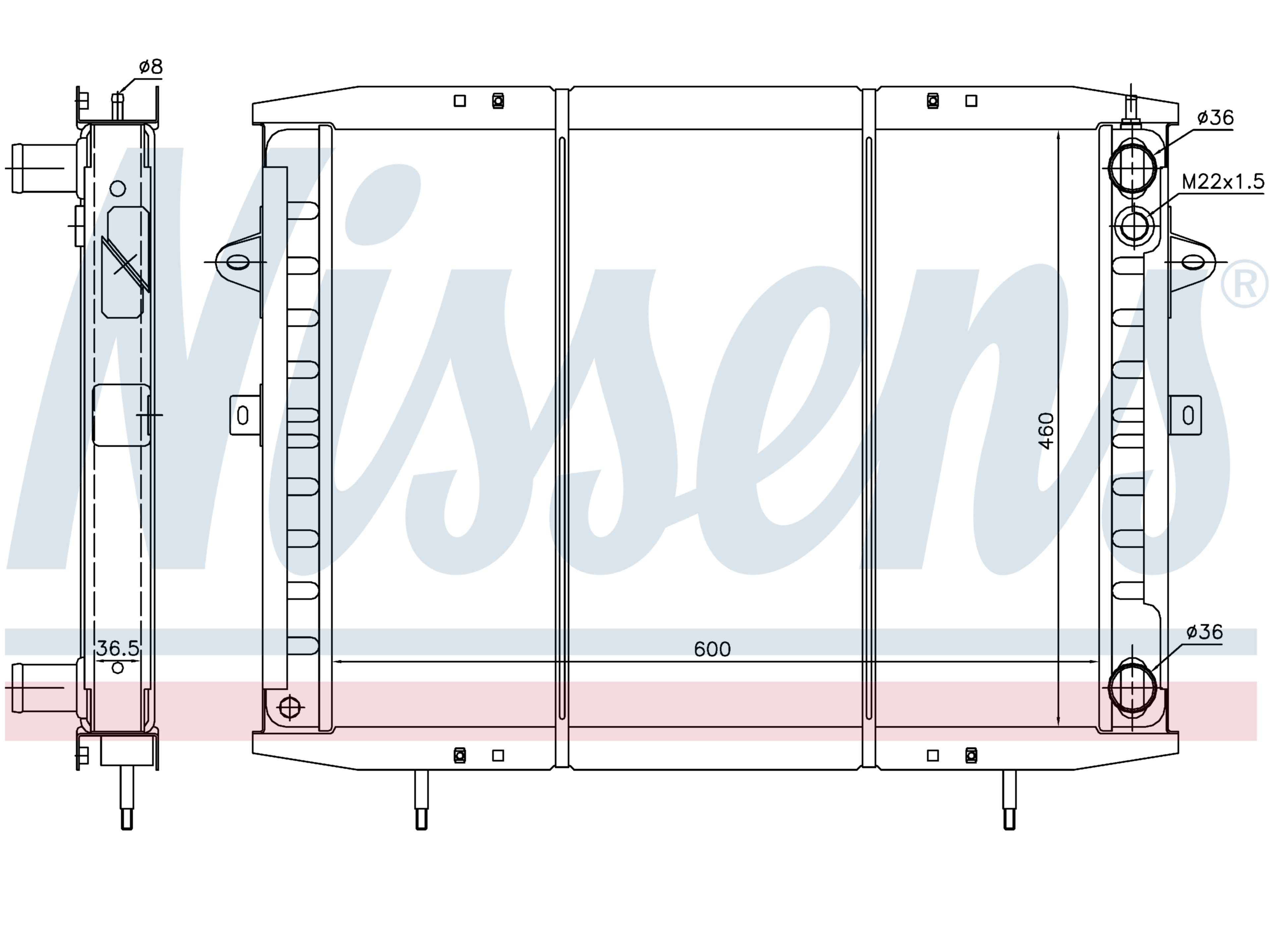 Radijator Nissens 5000397635