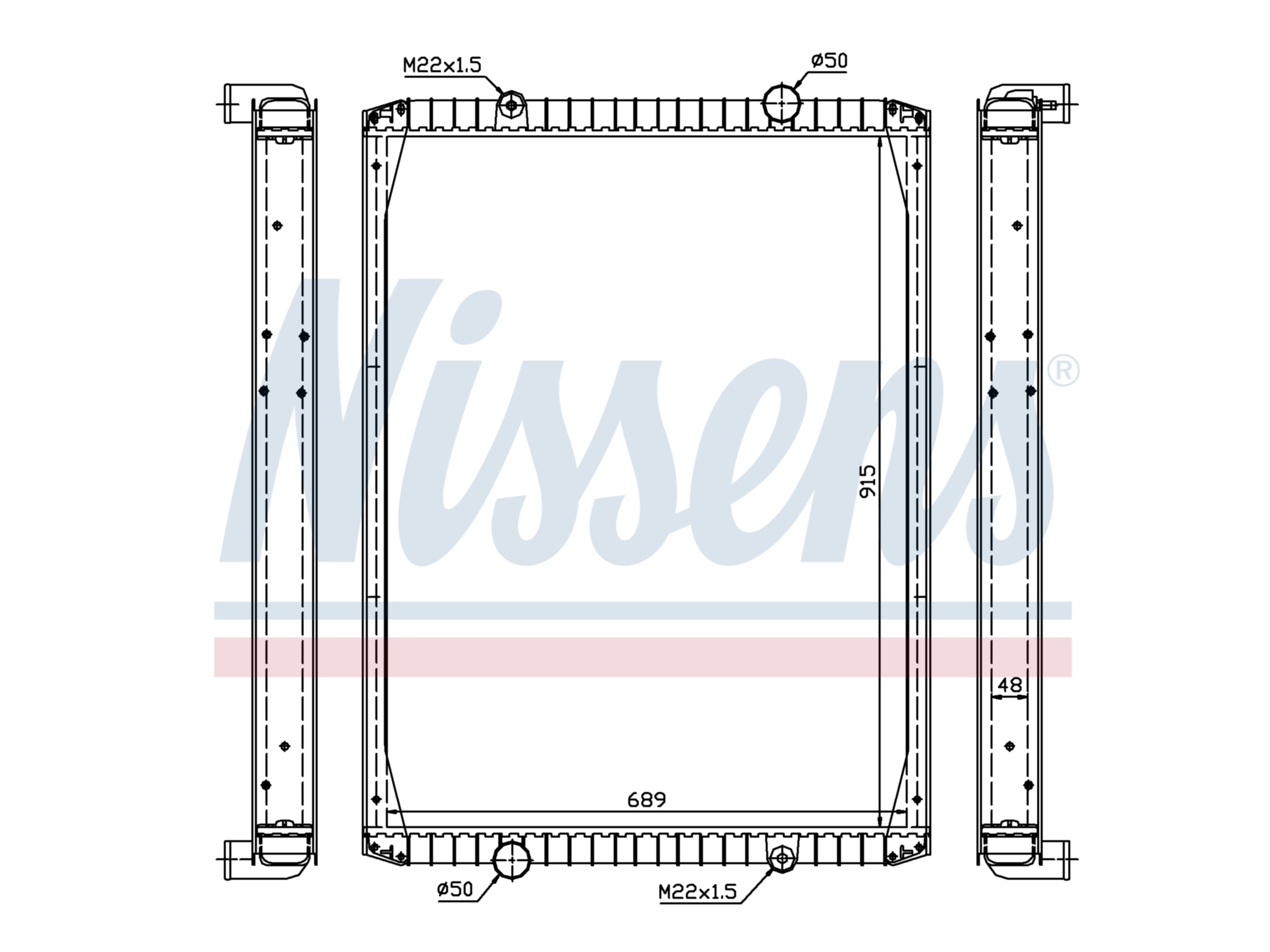 RVI PREMIUM 385  97- Nissens 5001837210