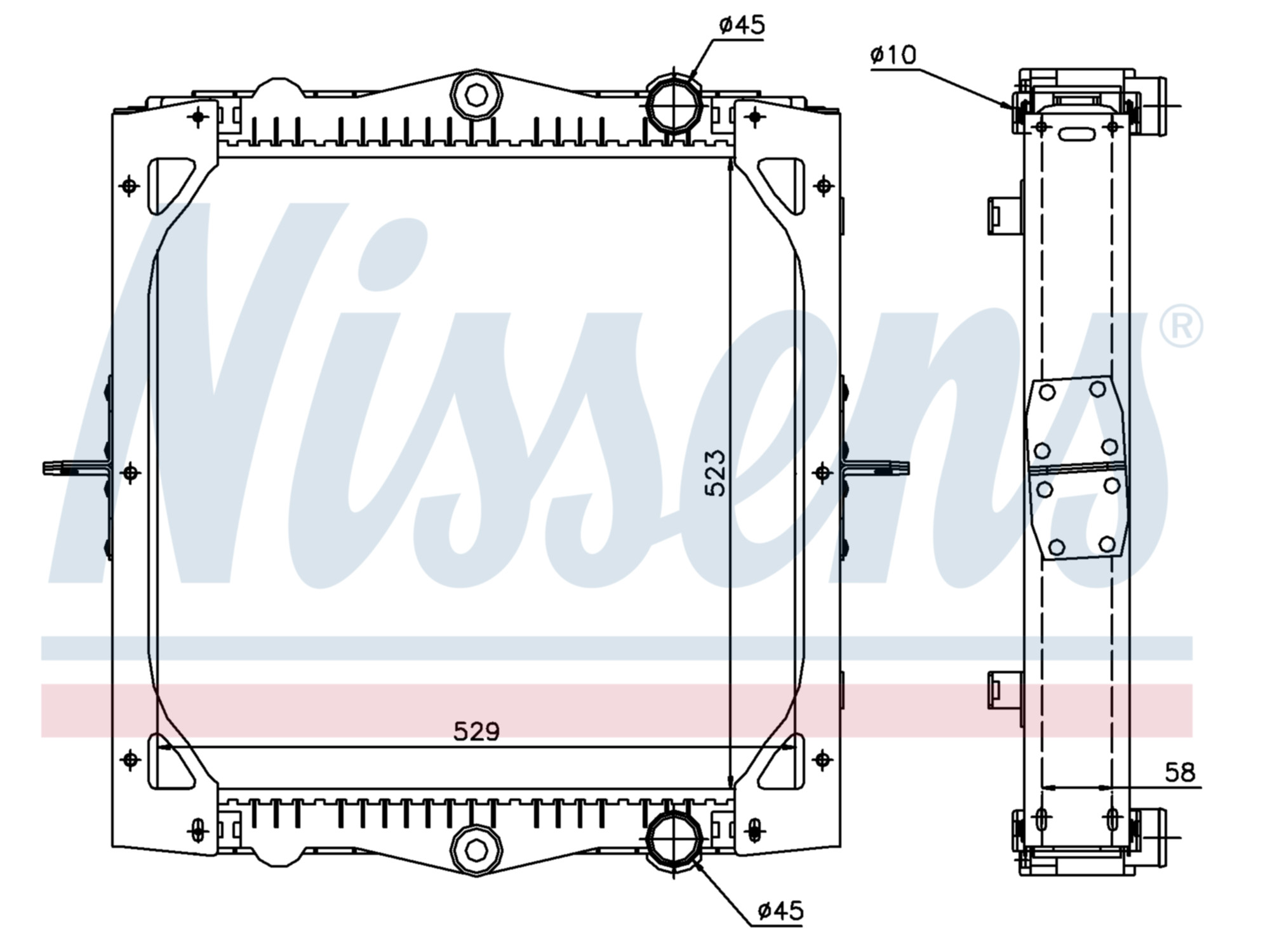 Radiator Nissens 1403273