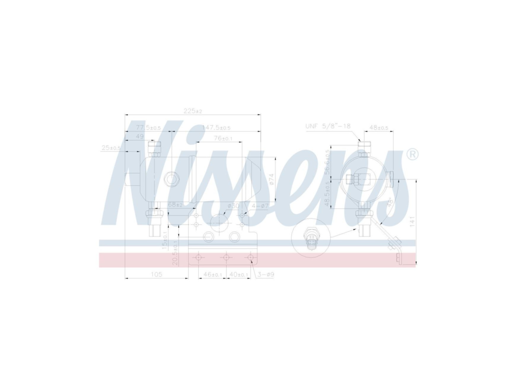 Wasserabscheider Nissens 5010418750
