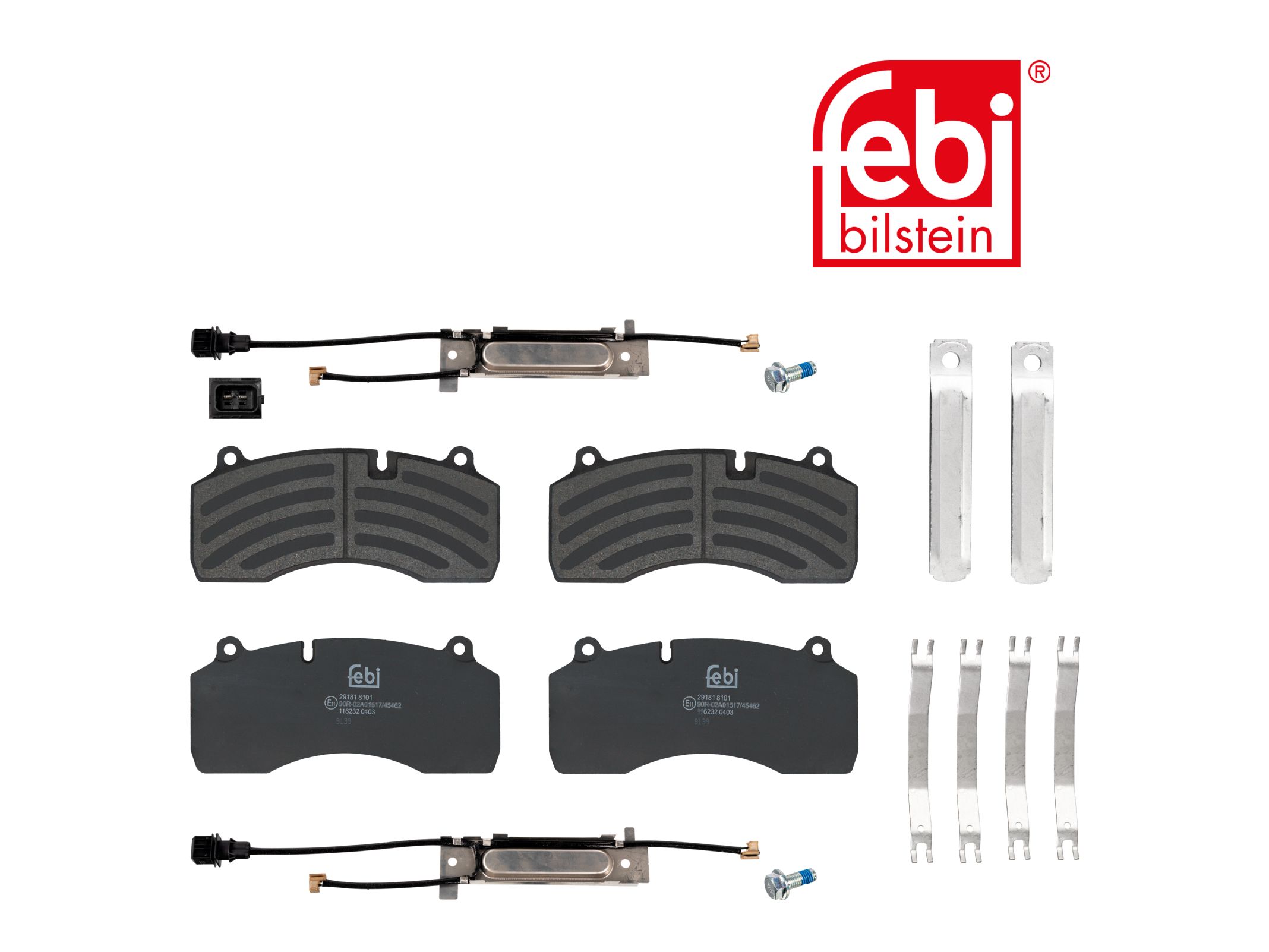 Set kočionih pločica Febi 50 01 866 914