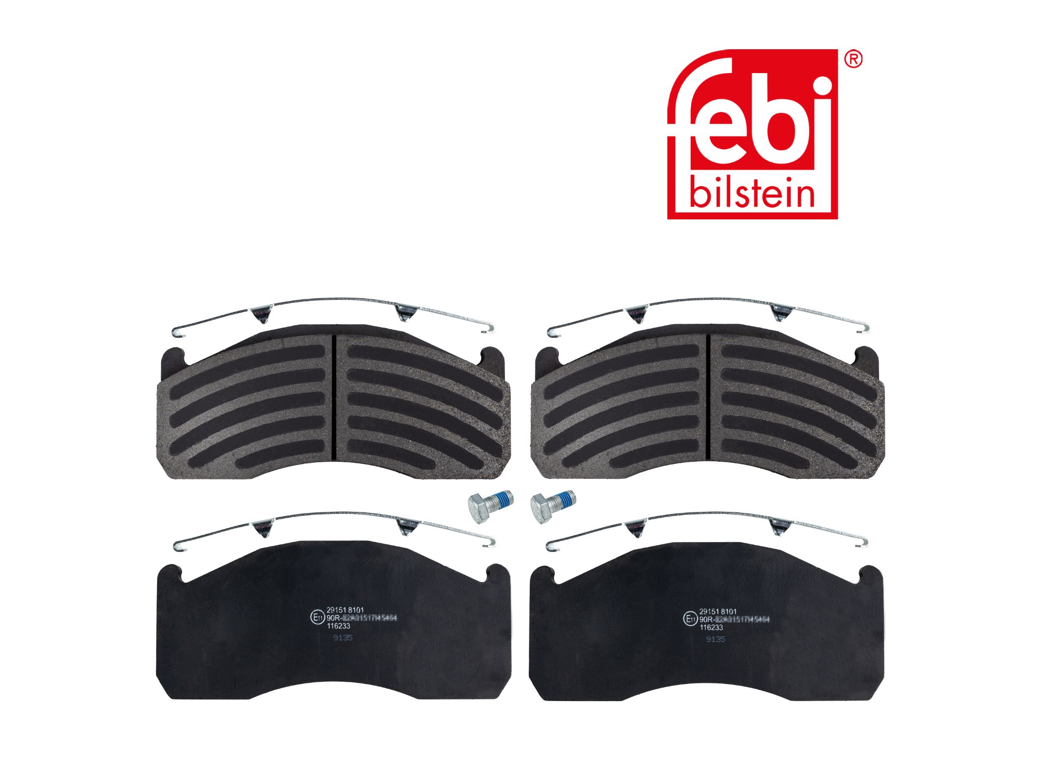 Set plăcuțe de frână Febi 3099533