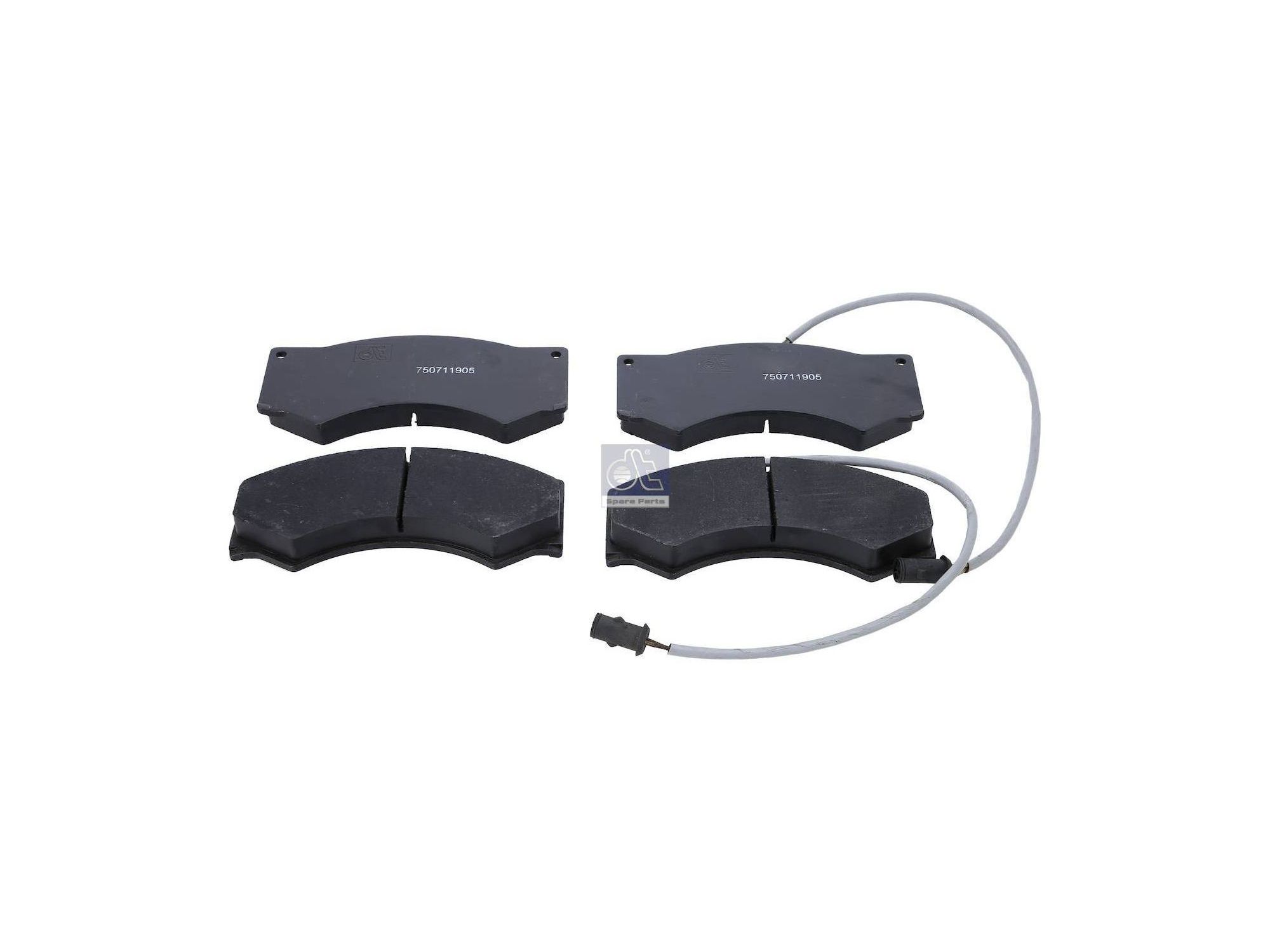 Bremsbeläge DT Spare Parts BBU8177