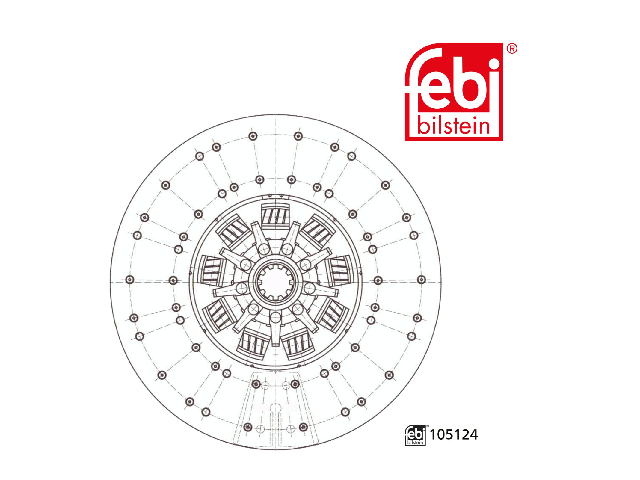 Kupplungsscheibe Febi 58016 39884