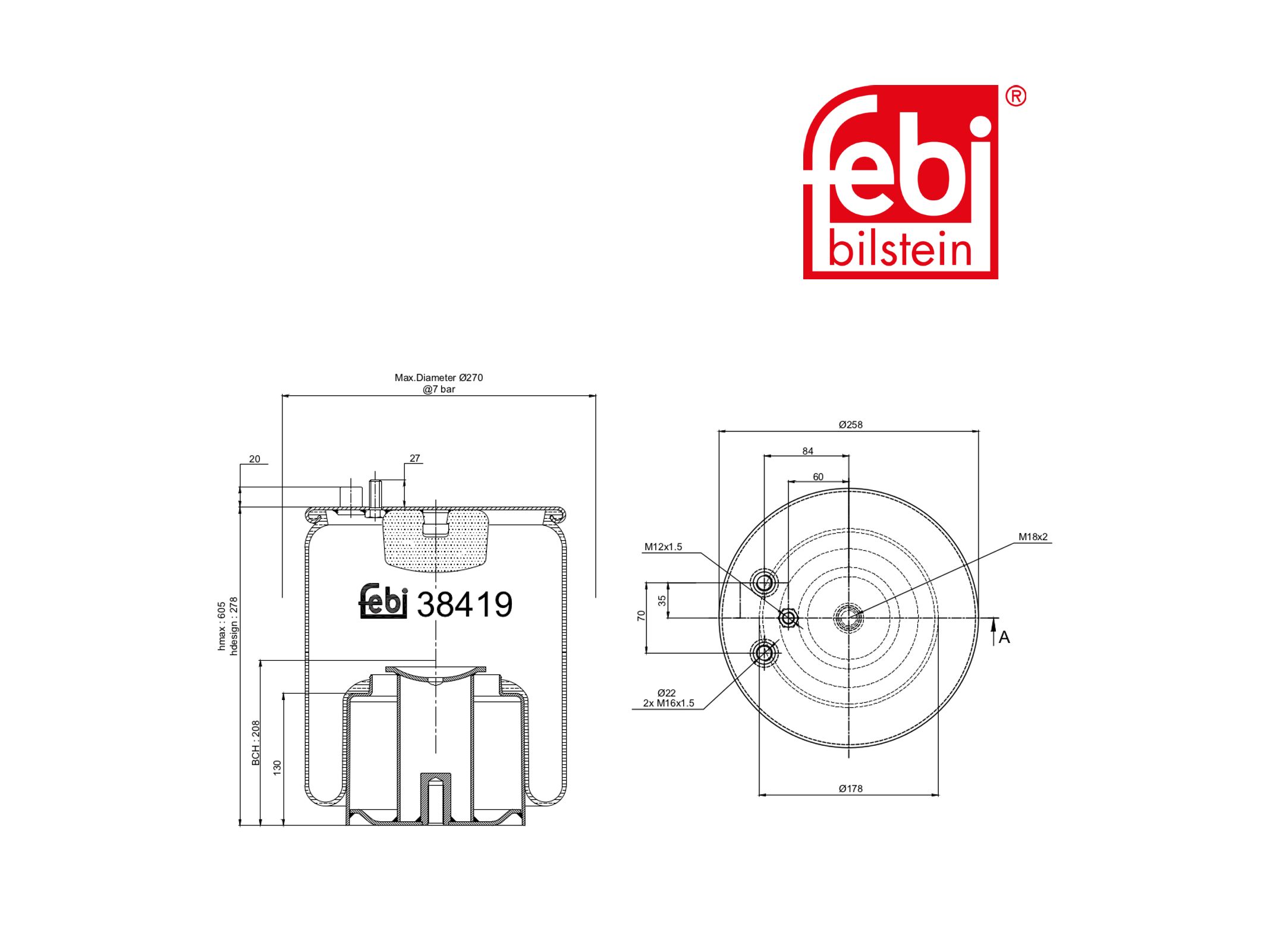 Zračni balonček Febi 81436006036