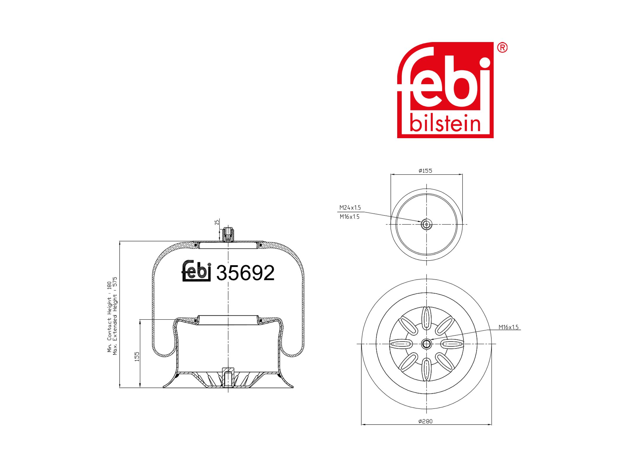 Torebka powietrzna Febi 9423200117