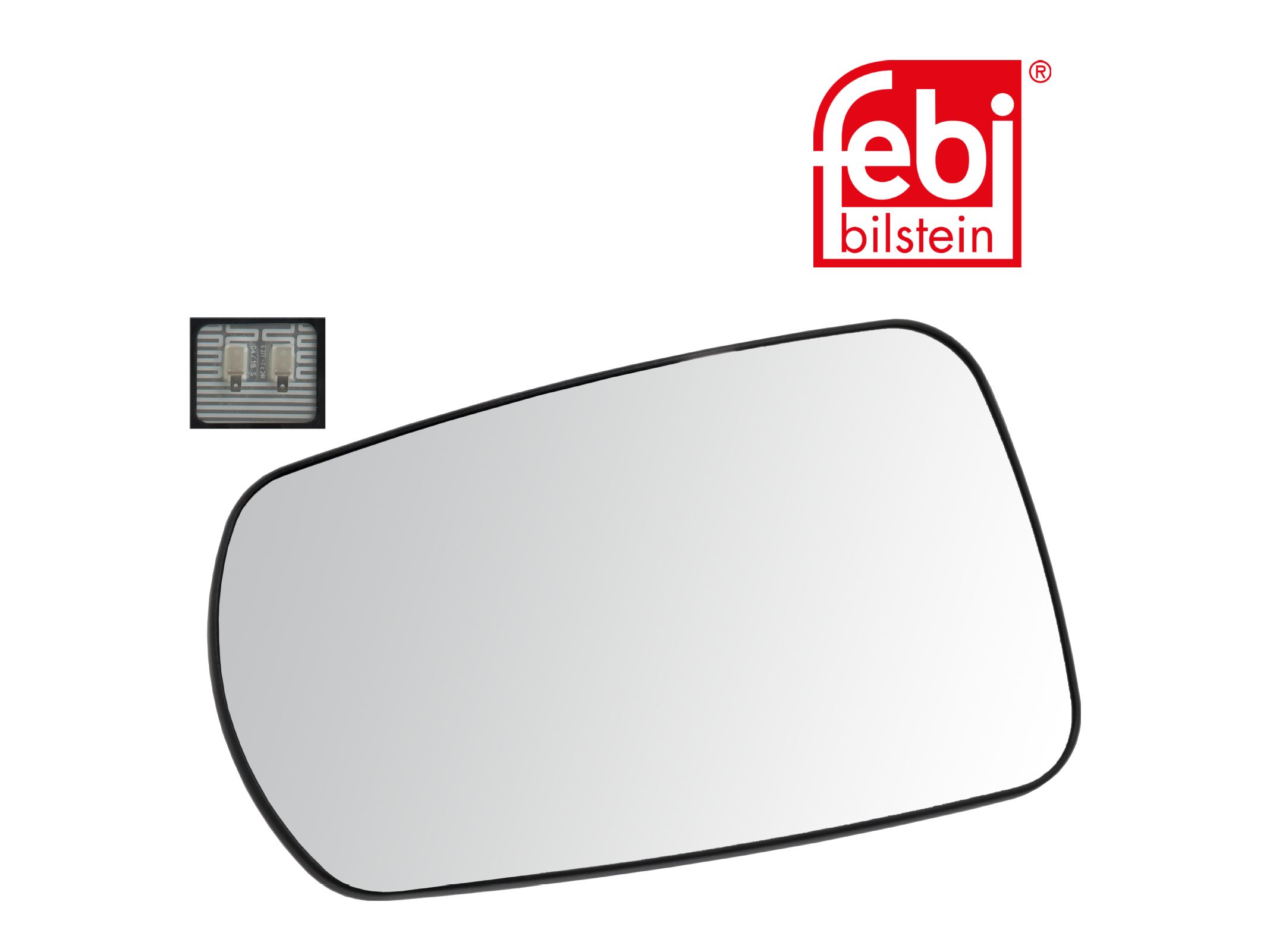 Mirror glass Febi 81637330110