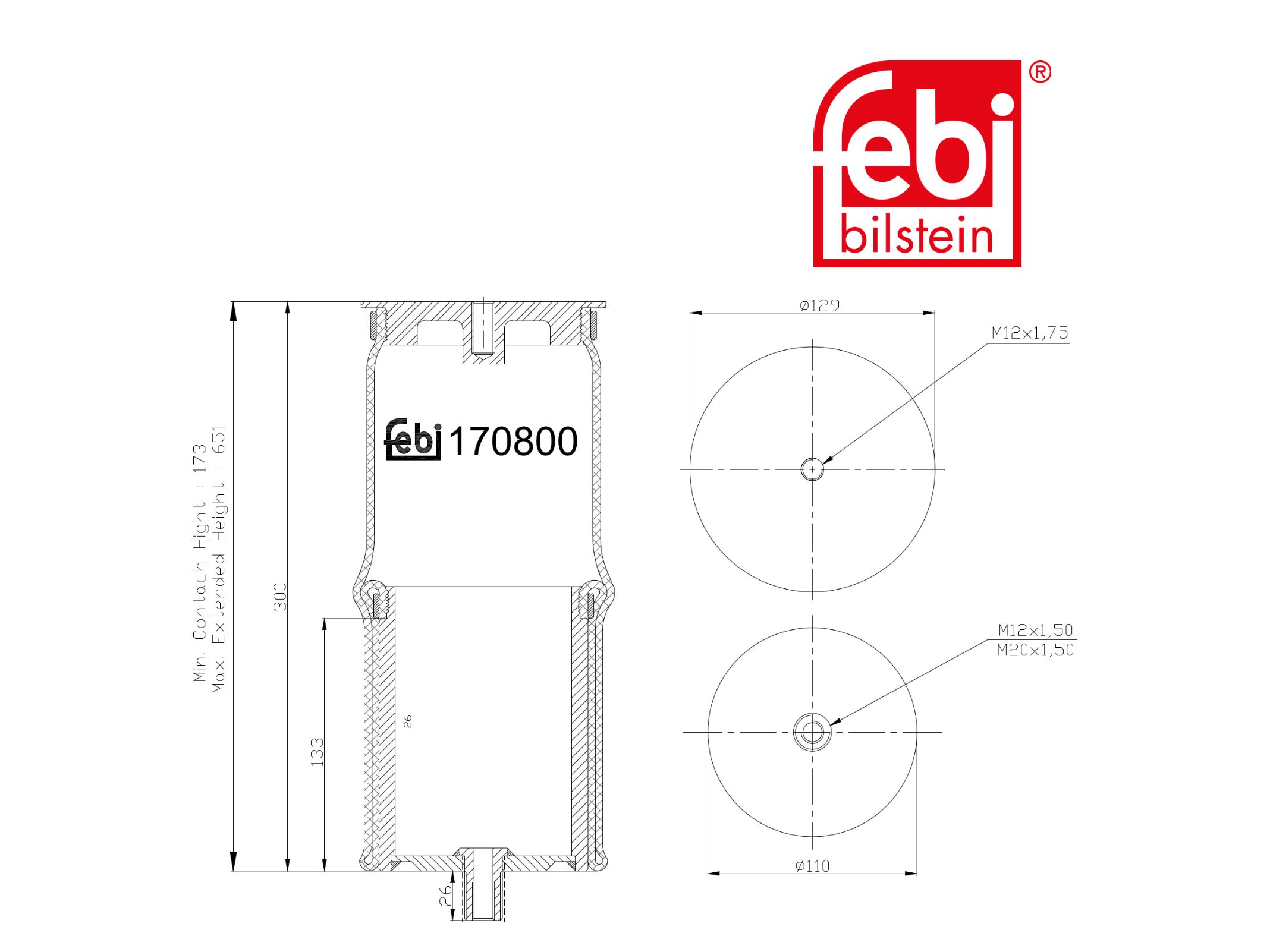 Въздух под Febi 1690 384