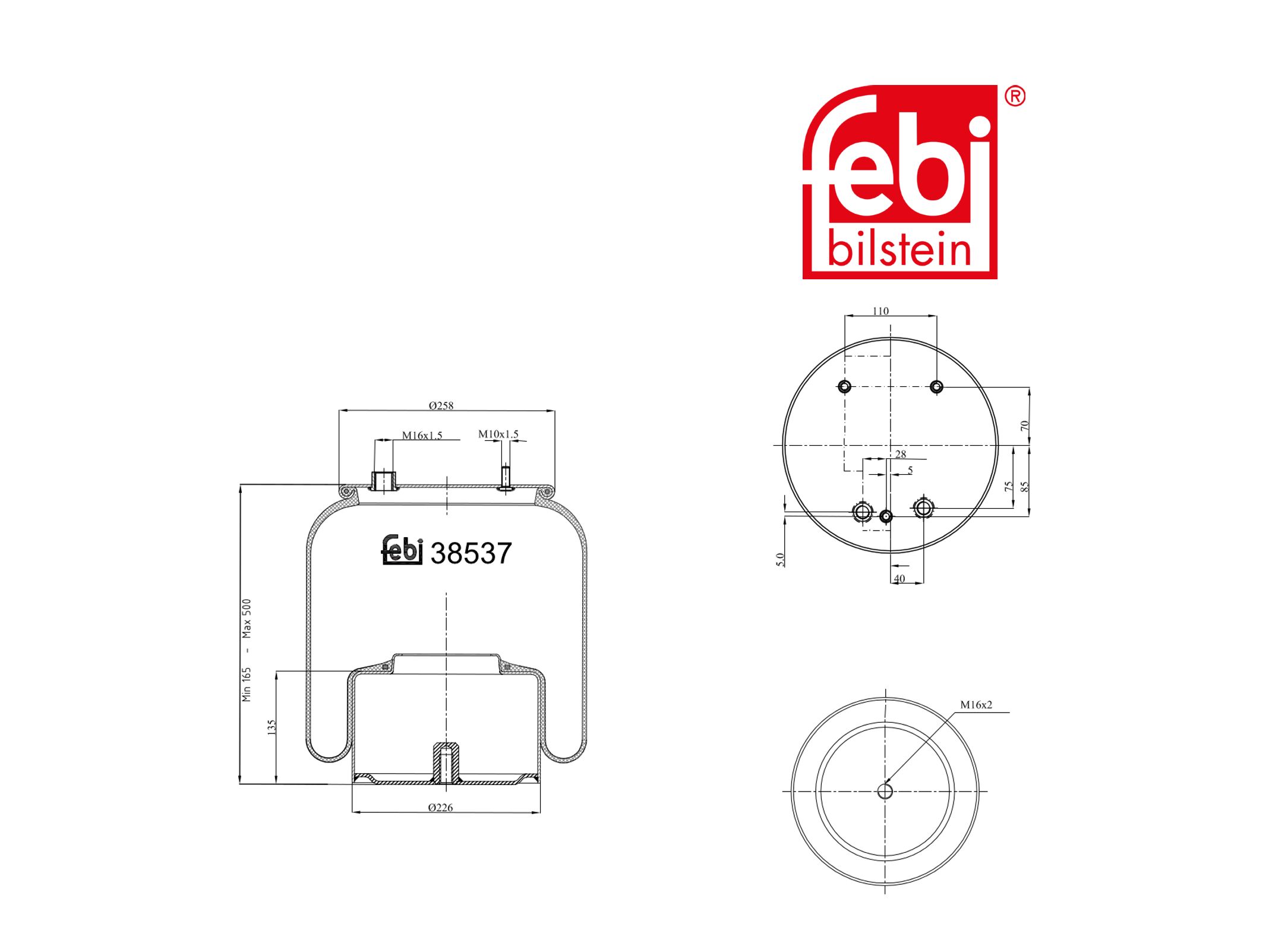 Въздух под Febi 388166