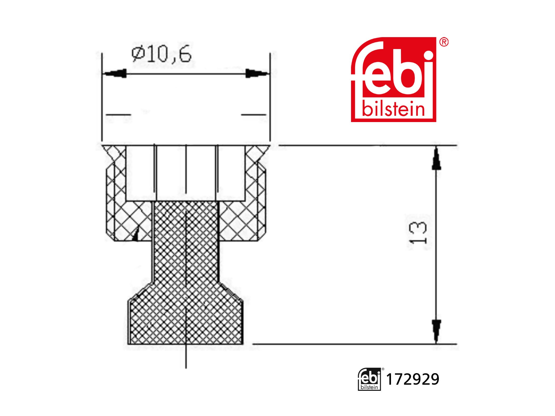Вставка фильтра мочевины Febi 1 852 189