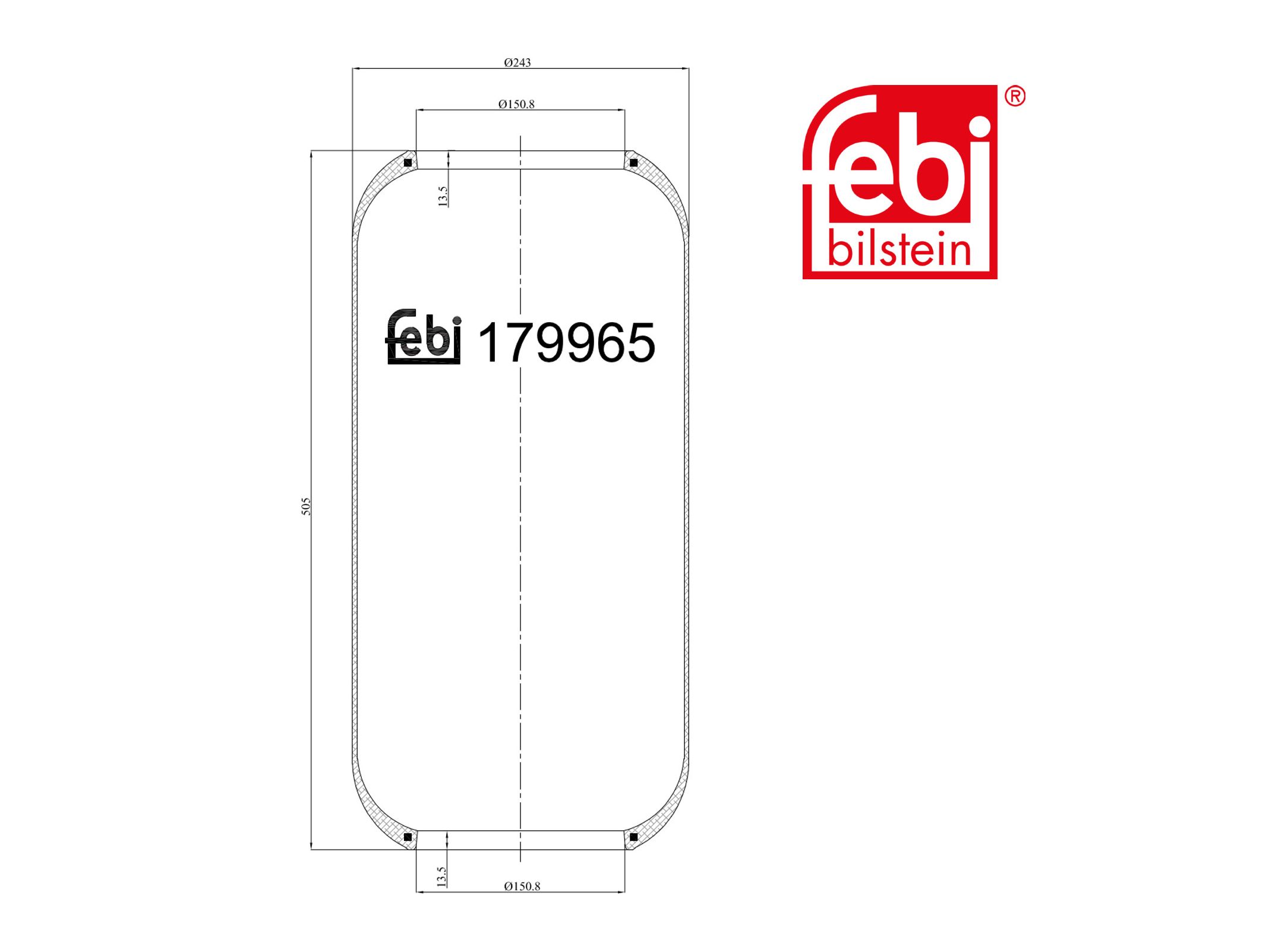 Zračni balonček Febi 500042576S