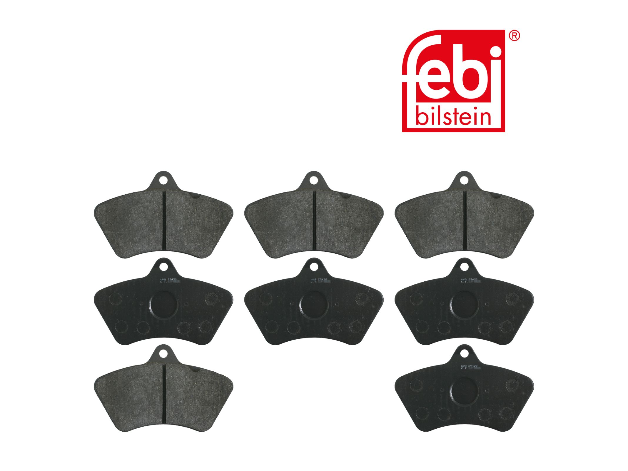 Set plăcuțe de frână Febi 8284058203