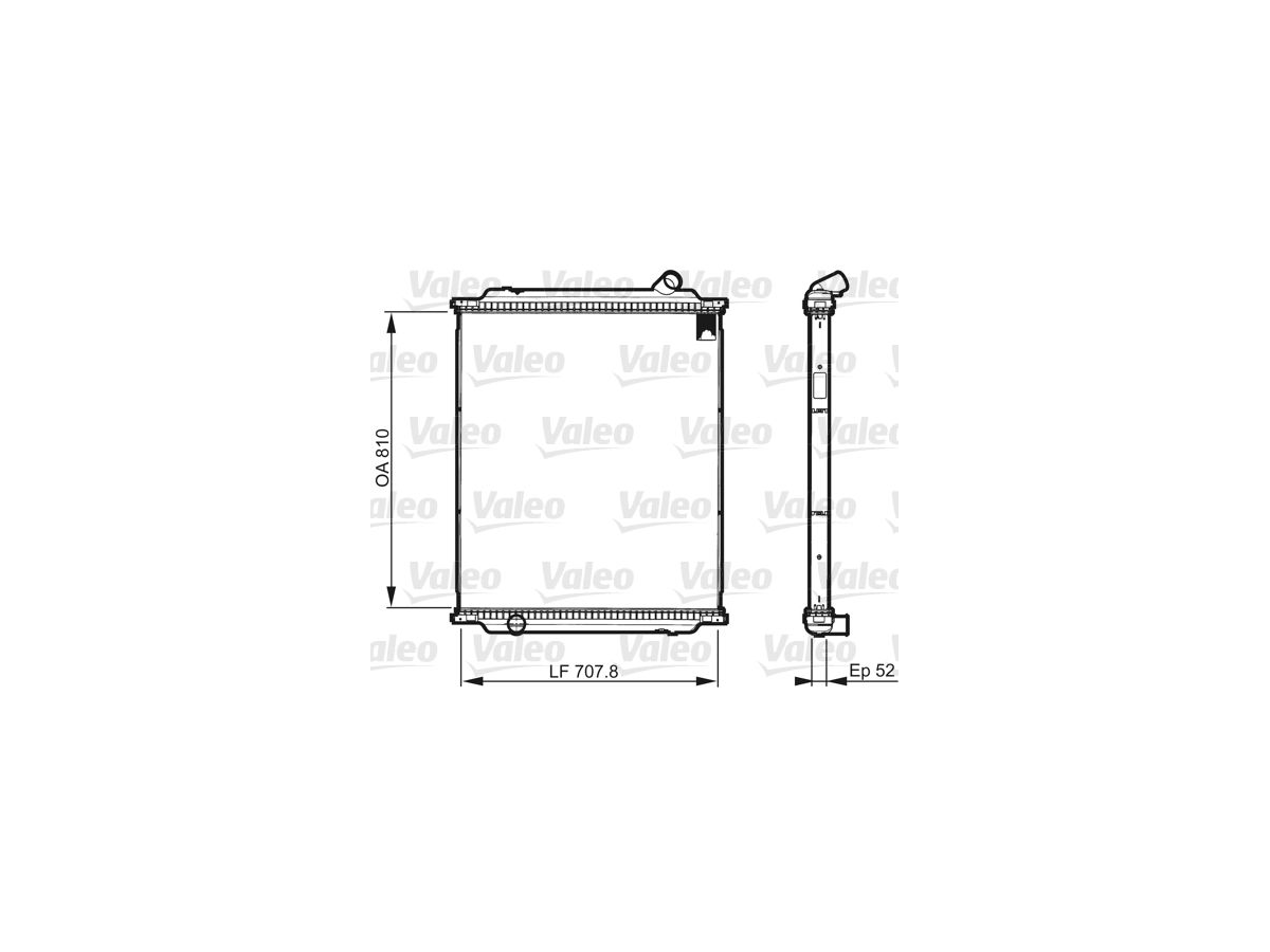 Kühler Valeo 5010315739