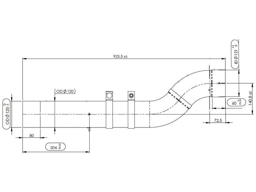 End pipe Dinex 81152015813