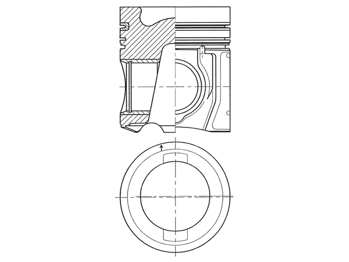 Kit de reparação Kolbenschmidt 550295