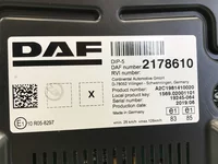 Dashboard DAF 2037840 Dashboard DAF 2037840