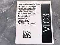 Control unit VIC DAF 2025292