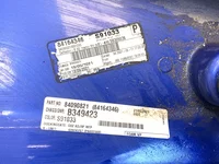 Sicherungsplatte Volvo 84164346 Sicherungsplatte Volvo 84164346