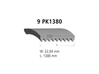 Correa en V DT Spare Parts 1654398