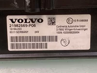 Pannello di controllo Volvo 21982569