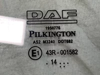 Fenêtre de porte DAF 1950776 Fenêtre de porte DAF 1950776